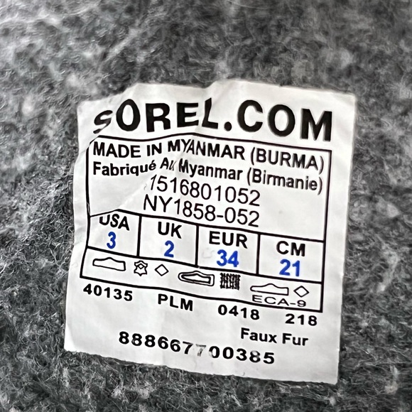 SOREL | Joan of Arctic Waterproof Snow Boots Girls Size 3 - Picture 11 of 11